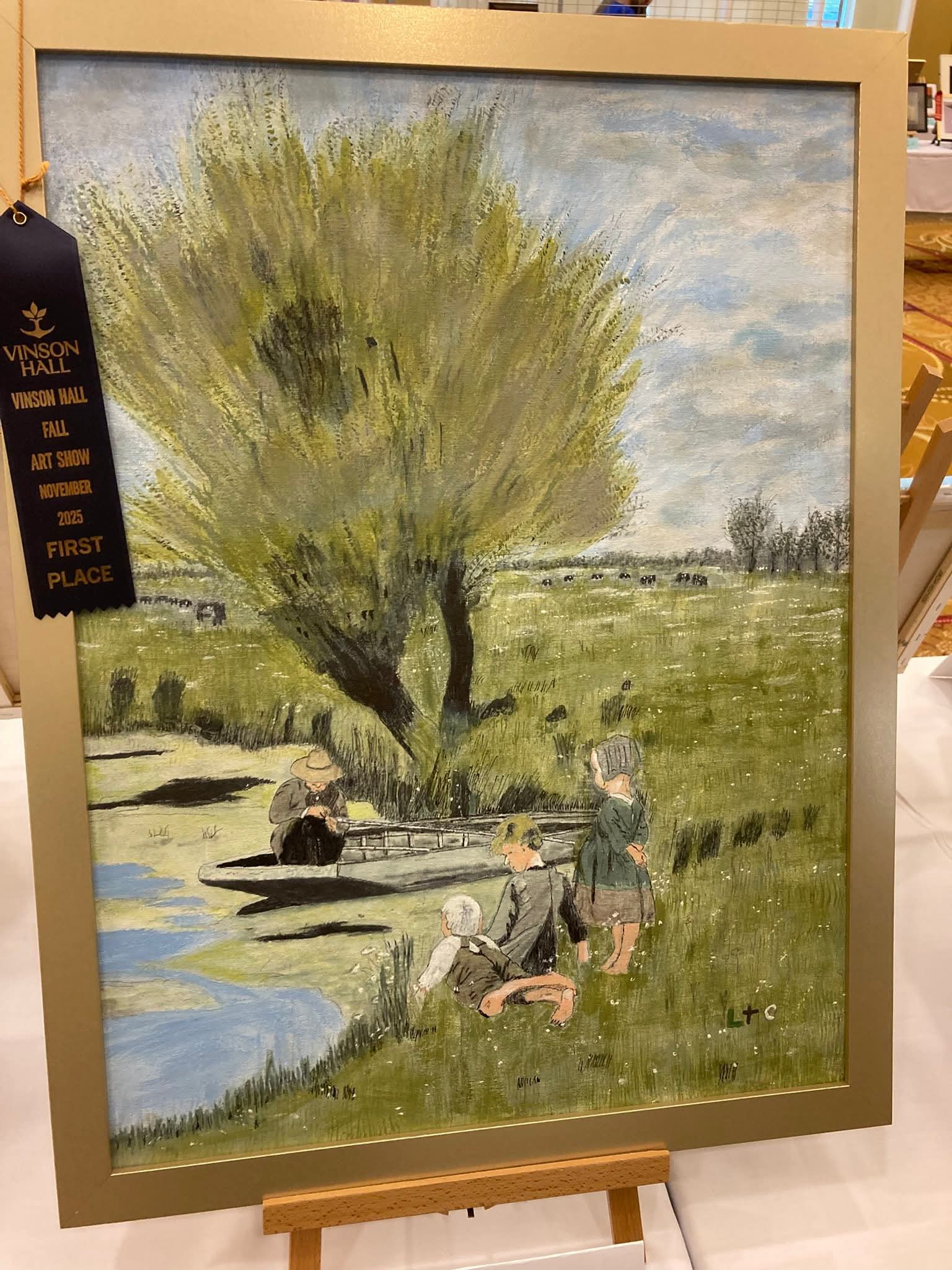 Lonnie Wins Two First Place Ribbons