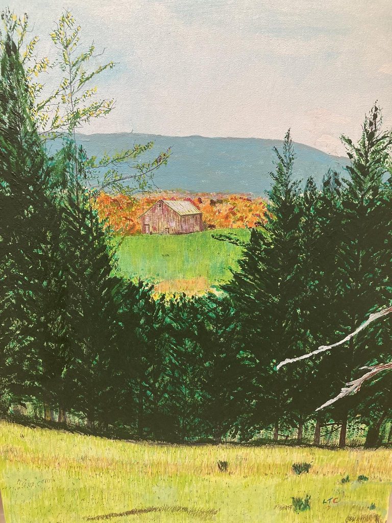 Orie Munch Barn and Sam Stephen’s Cows